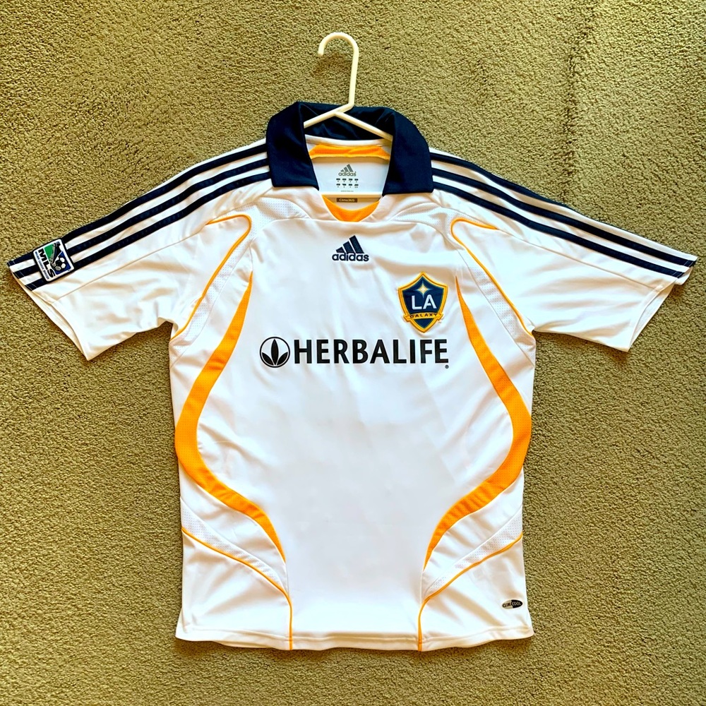 Adidas MLS LA Galaxy David Beckham Jersey